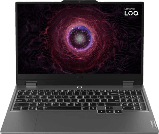 Gaming Laptop Lenovo LOQ 15.6" Full HD AMD Ryzen 7 7435HS 16GB RAM RTX 4060 8GB 512GB SSD - Luna Grey