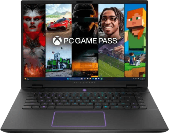 Gaming Laptop Alienware m16 R2 16" 240Hz QHD Intel Core Series 1 Ultra 9 32GB RAM RTX 4070 1TB SSD - Dark Metallic Moon