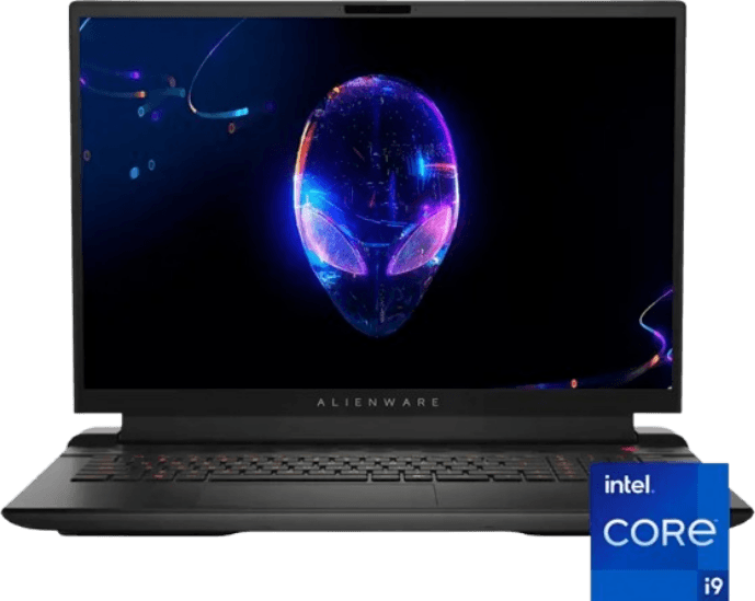 Gaming Laptop Alienware m18 R2 18" 165Hz QHD Intel Core 14th Gen i9 32GB RAM RTX 4070 1TB SSD - Dark Metallic Moon